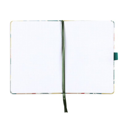 (PRE-ORDER) MAMBI Muted Meadow BULLET DOT GRID HAPPY JOURNAL - 80 SHEETS - 160GSM PAPER - NBBA5-012