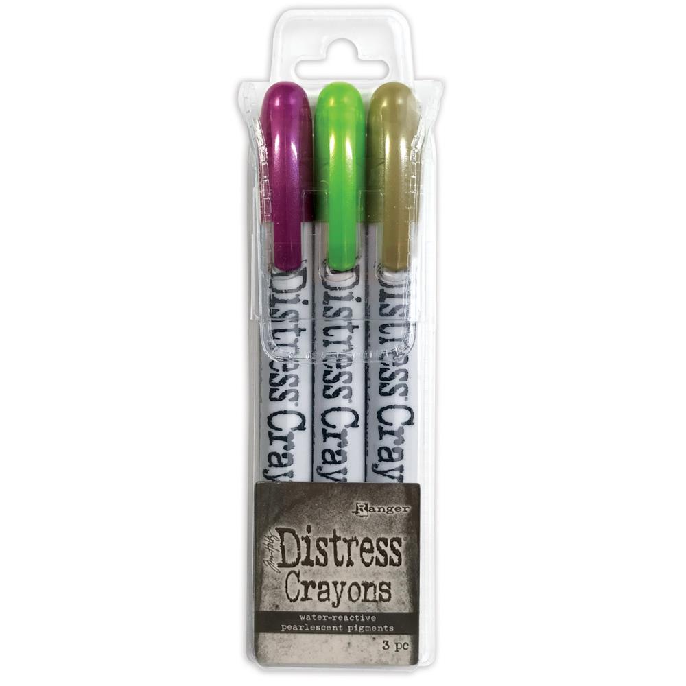 Tim Holtz Distress Crayon Pearl Set Halloween Set# 4 - SHK81128