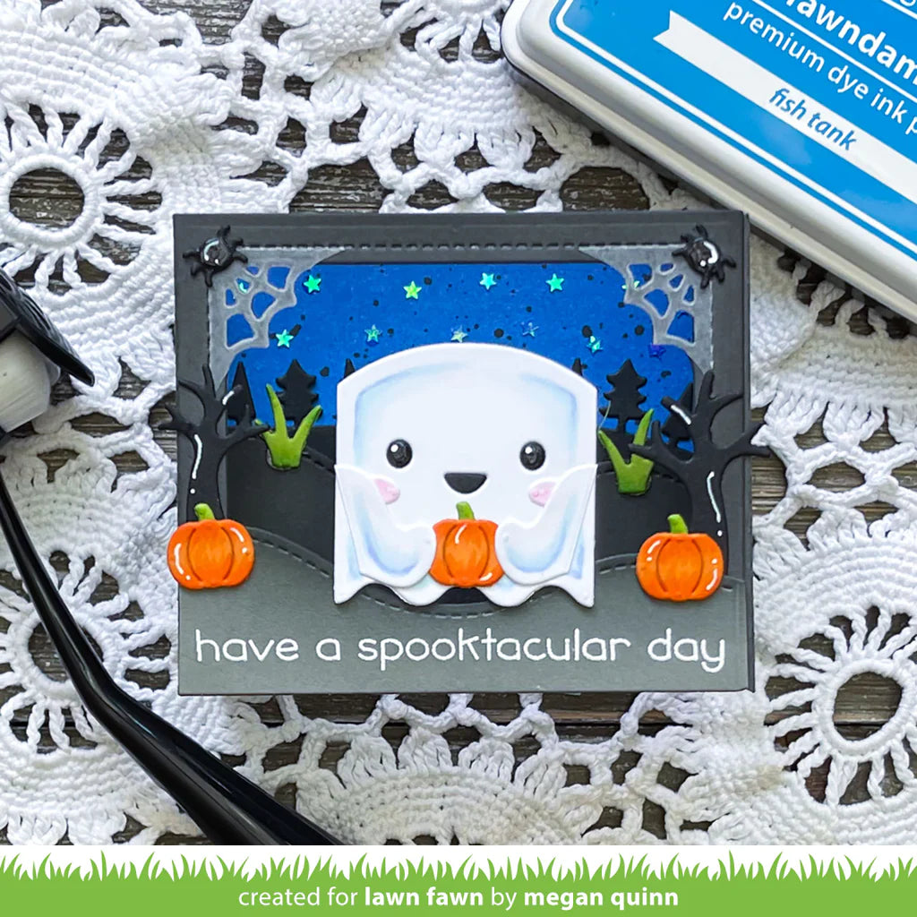 (PRE-ORDER) Lawn Fawn Tiny Gift Box Ghost Add-On - LF3250