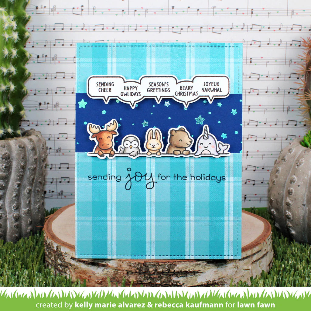 Lawn Fawn Simply Celebrate Winter Critters Stamps - LF3231