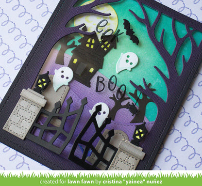 Lawn Fawn Spooky Gate - LF3244