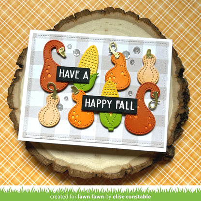 (PRE-ORDER) Lawn Fawn Stitched Gourds - LF3246