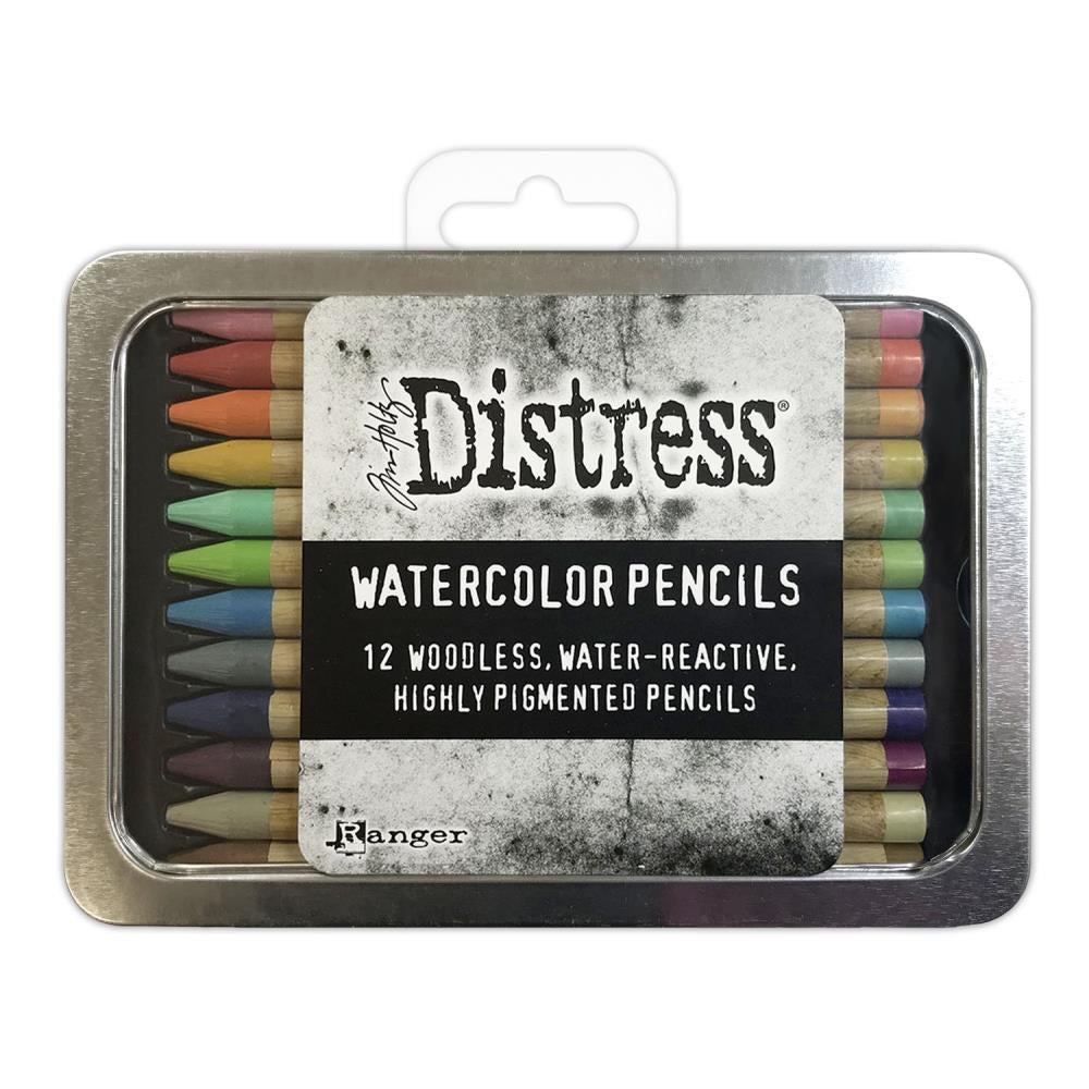 Tim Holtz Distress Watercolor Pencils 12 Pc- Set 2 - TDH76315