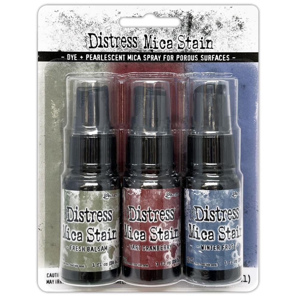 Tim Holtz Distress® Christmas Mica Stain Set #3 - TSCK81159