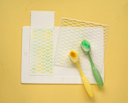 Waffle Flower Mini Stencil Mat - WFT007