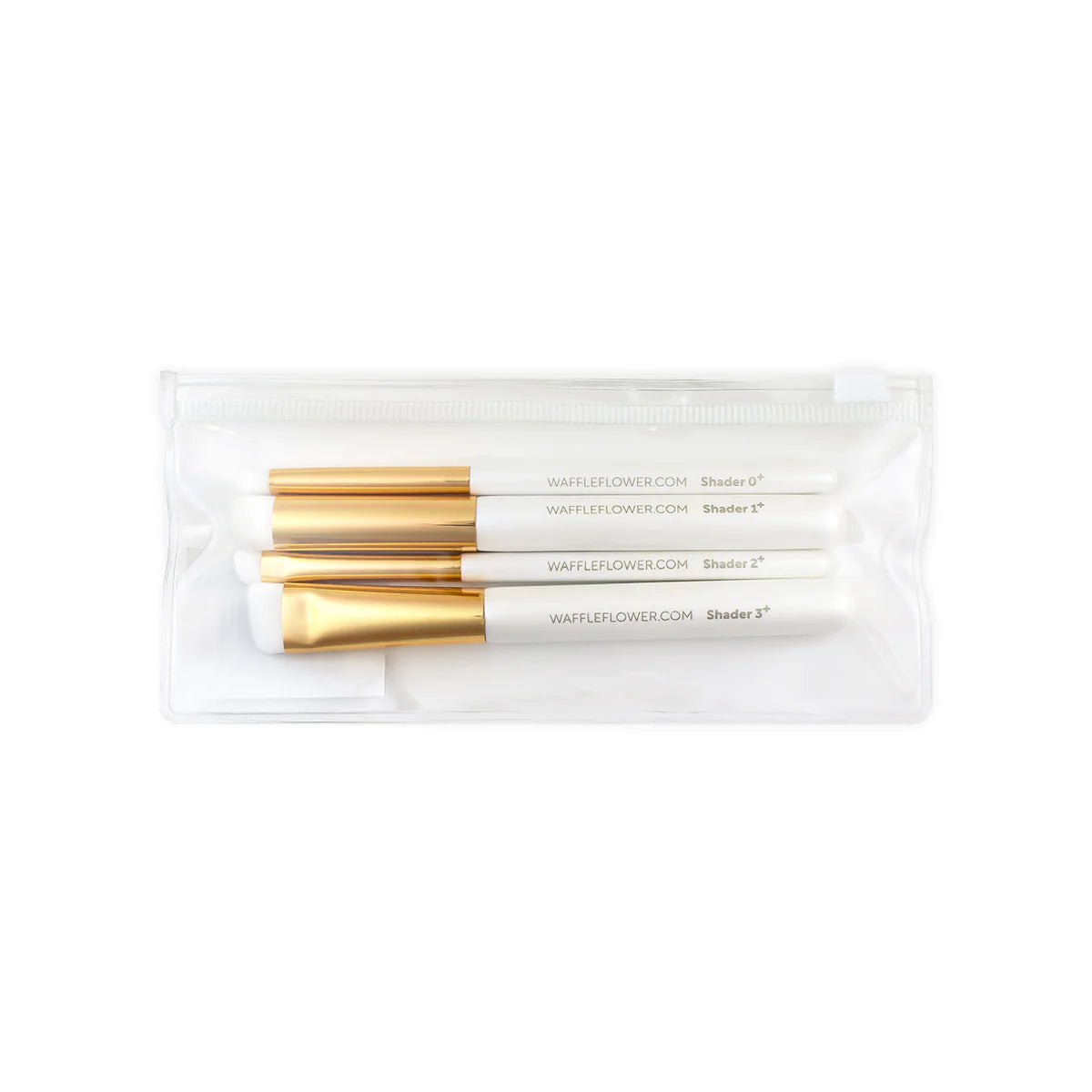 Waffle Flower Shader Brush PLUS Sampler 4 Pc - WFT045