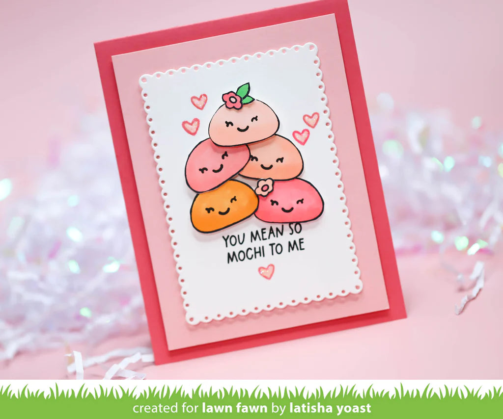 Lawn Fawn You Mean So Mochi Stamps - LF3307