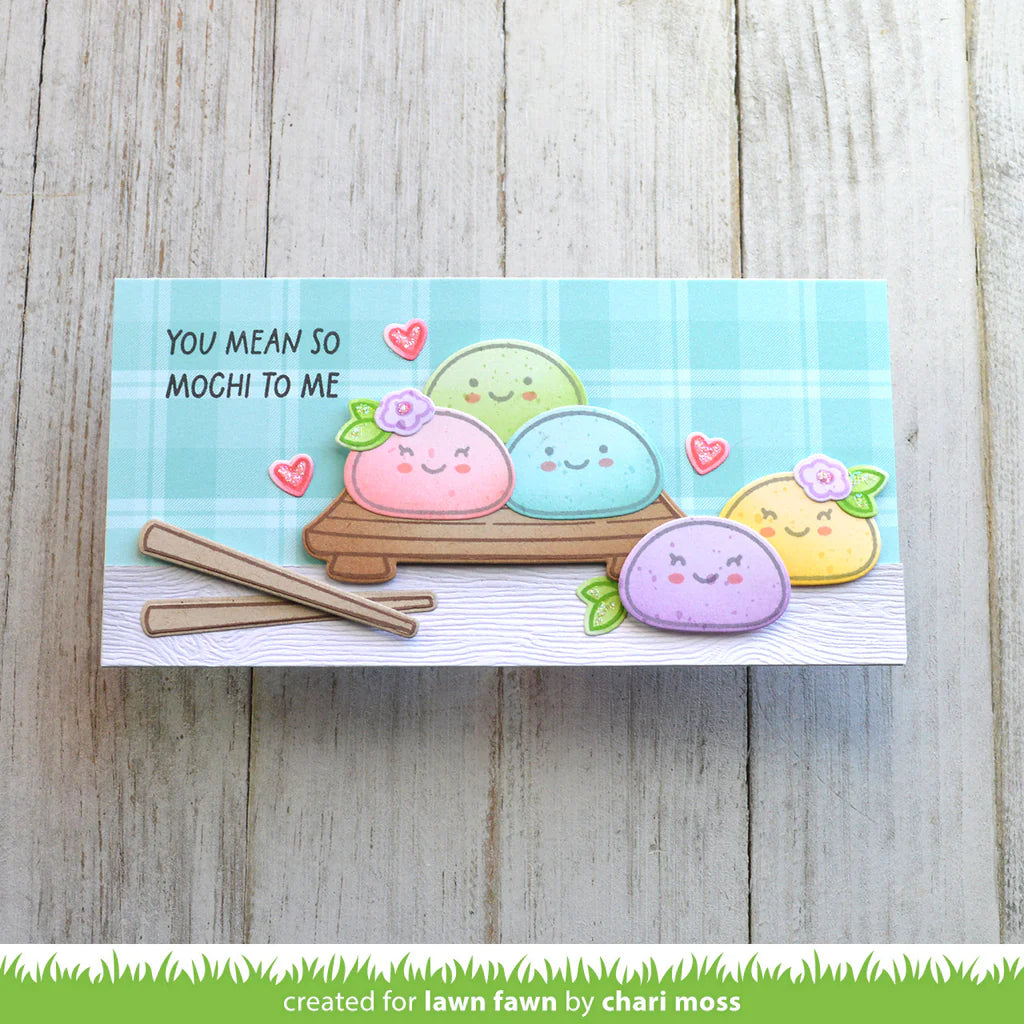 Lawn Fawn You Mean So Mochi Stamps - LF3307