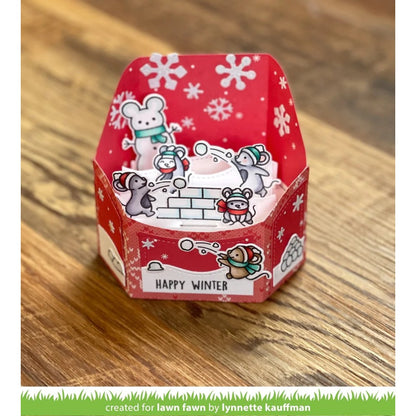 Lawn Fawn Snowball Fight Stamps - LF2941