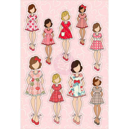 Prima Marketing Julie Nutting Planner Stickers - February - 911850