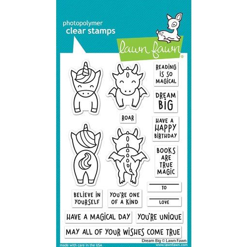 Lawn Fawn Dream Big Stamps - LF2869