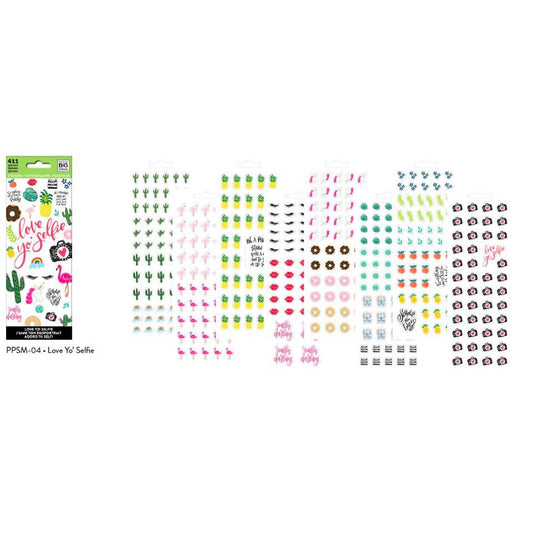 Mambi Happy Planner Icon Stickers – Love Yo' Selfie - PPSM-04