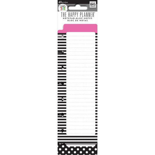 Mambi Planner Notepads – Black and White - PADL-05