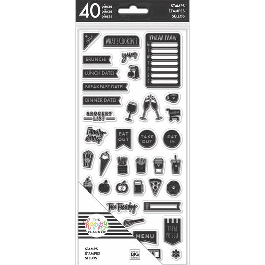 Mambi Meal Planning Clear Stamps - CLS-06