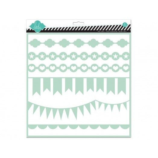 Heidi Swapp Border Stencil 12x12 - 18681