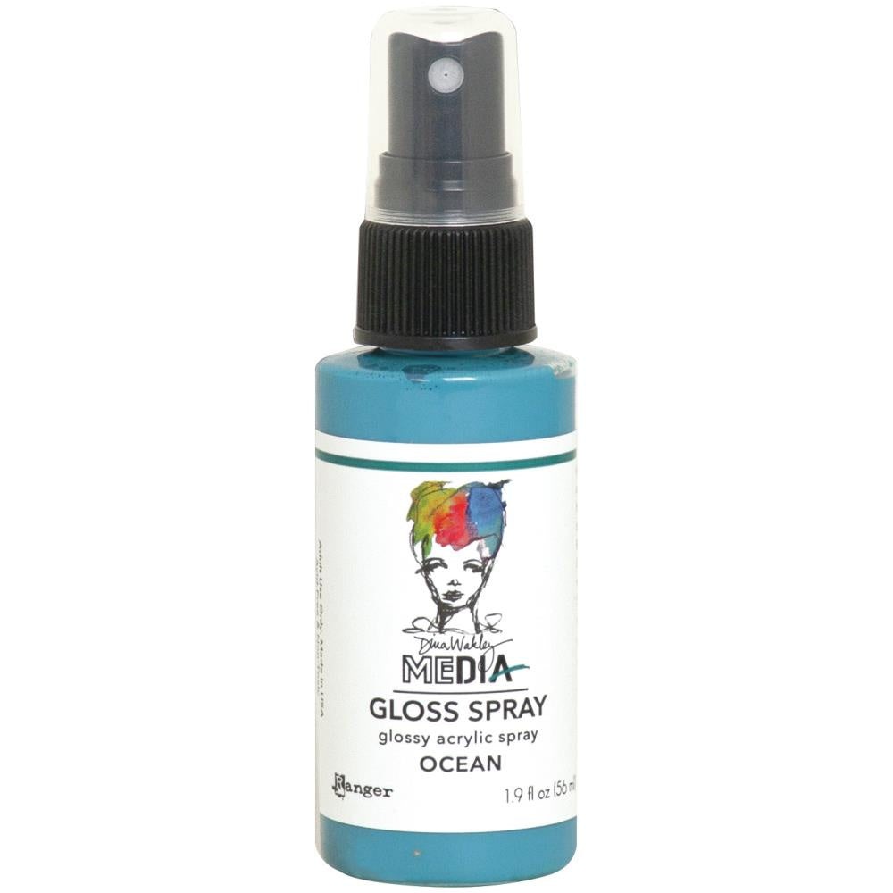 Dina Wakley Media Gloss Sprays 2oz - Ocean - MDO 68549