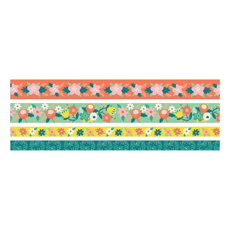 We R Memory Keepers - Washi Tape - Bright Floral - 660679