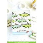 Lawn Fawn Croc My World Stamps - LF2724