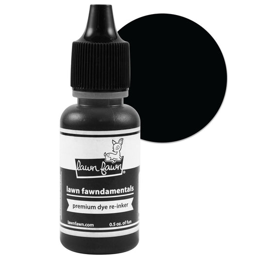 Lawn Fawn Black Licorice Dye Reinker - LF1070