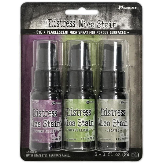 Tim Holtz Distress Mica Stain Set - Halloween Set# 4 - SHK81104