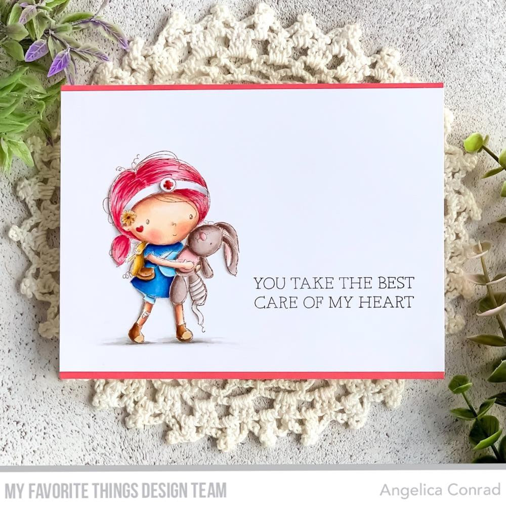 My Favorite Things Clear Stamps 4"X4" - Care Of My Heart - RAM006