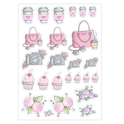 Prima Marketing Josefina Planner Stickers - Strawberry Dreams - 930172
