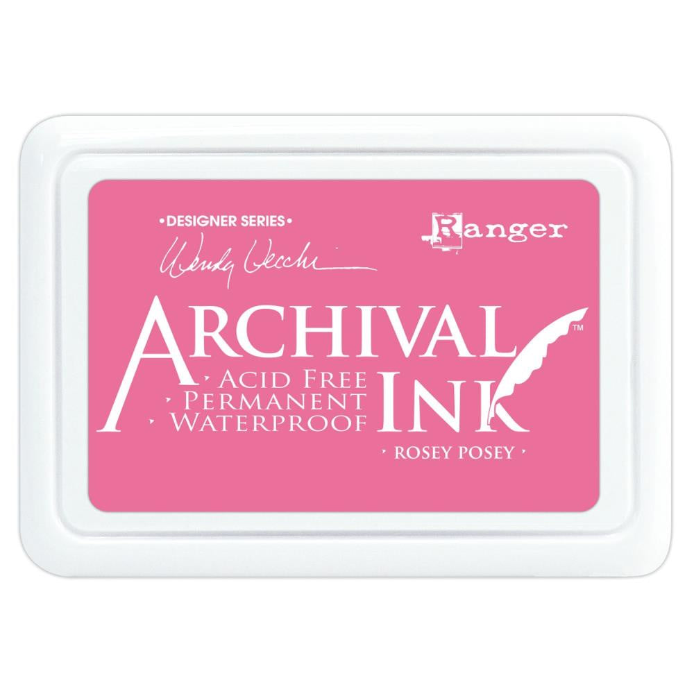 Wendy Vecchi Archival Ink Pad - Rosey Posey - AID 81869