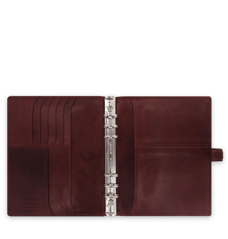 (PRE-ORDER) Filofax Lockwood A5 Organizer - Garnet