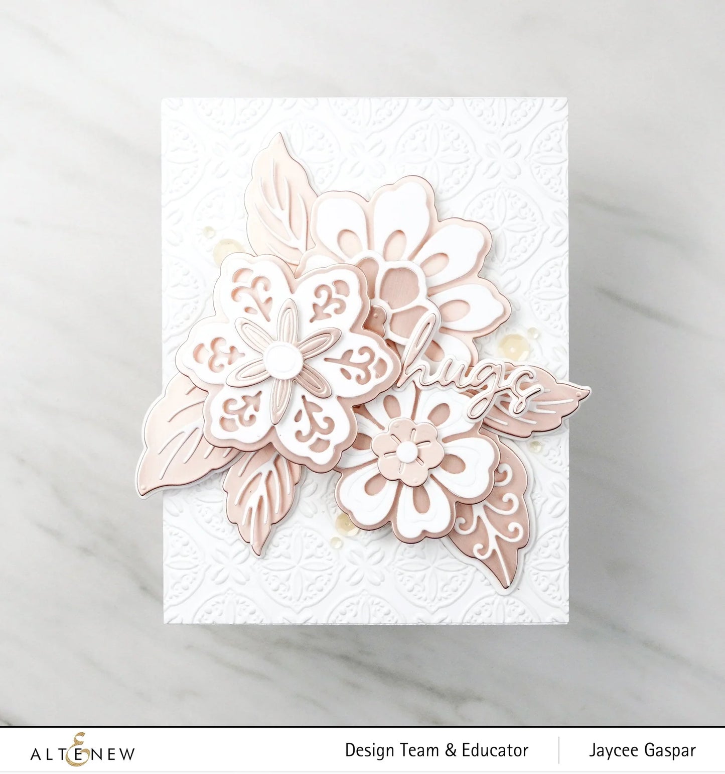 Altenew Luxurious Motifs 3D Embossing Folder - ALT7721