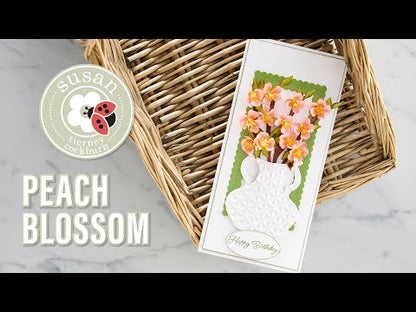 Spellbinders Peach Blossom Etched Dies from the Garden Favorites Collection - S3-438