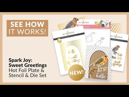 Altenew Spark Joy: Sweet Greetings Add-On Die Set - ALT7866DIE