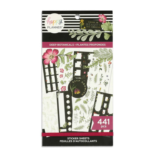 MAMBI Value Pack Stickers - Deep Botanicals Floral - SVP130-108