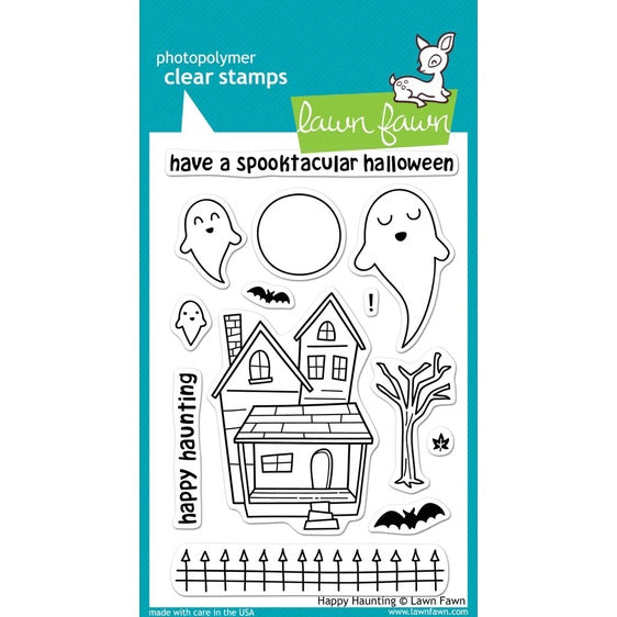 Lawn Fawn Happy Haunting Stamps - LF357