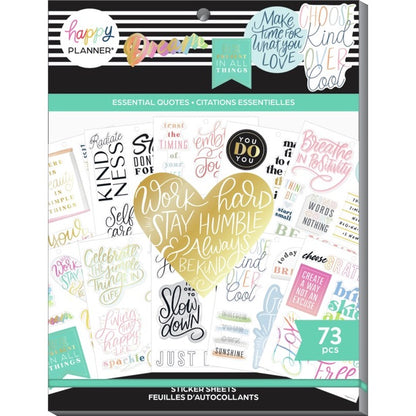 MAMBI Large Value Pack Stickers - Essential Quotes - SVPL15-015