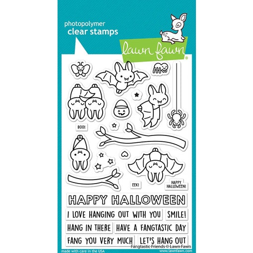 Lawn Fawn Fangtastic Friends Stamps - LF2937