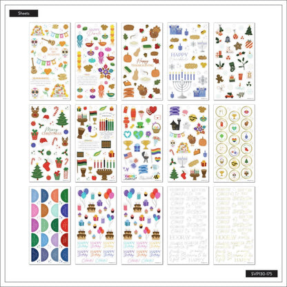 MAMBI Value Pack Stickers - Essential Holidays - SVP130-175