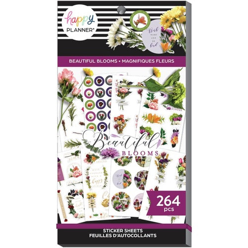 MAMBI Value Pack Stickers - Beautiful Blooms Florals - SVP125-001