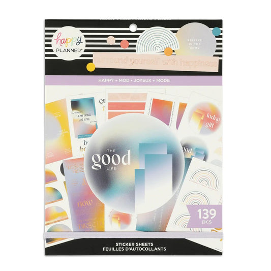 MAMBI Large Value Pack Stickers - Happy + Mod - SVPL15-018