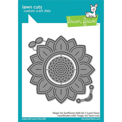 Lawn Fawn Magic Iris Sunflower Add-on - LF2958