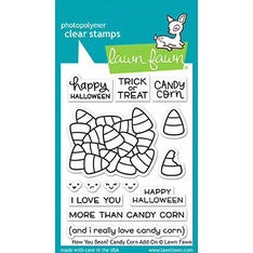 Lawn Fawn How You Bean? Candy Corn Add-on Stamps - LF1460