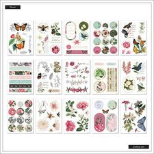 MAMBI Large Value Pack Stickers - Butterflies & Blooms - SVPL15-017